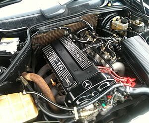 Mercedes engine c200