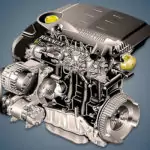 Renault Engine 1.6 16V 4CYL (K4M) (Side Throttle)